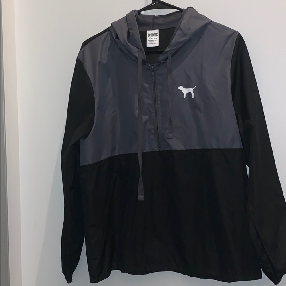 Never worn pink rain sweater